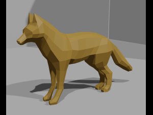 fox 3D Модель