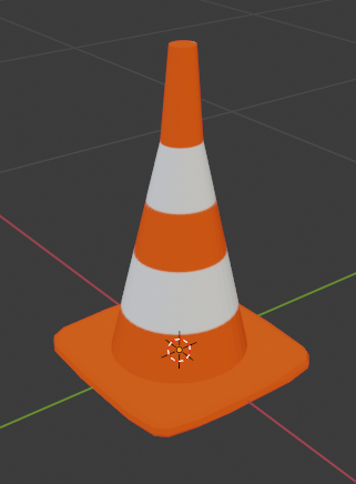 road cone 3D Модель .c4d .max .obj .3ds .fbx .stl .blend 