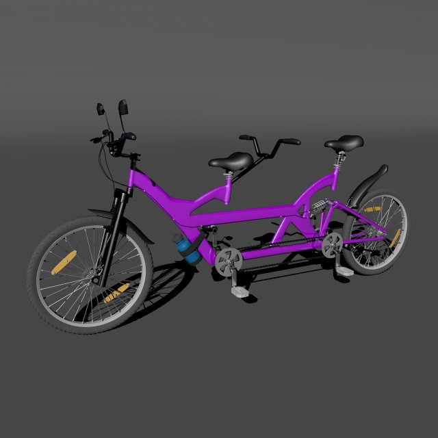 couple cycle 3Dモデル .c4d .max .obj .3ds .fbx .stl .blend 