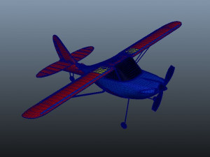 toy plane 3Dモデル