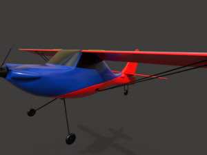 toy plane 3Dモデル