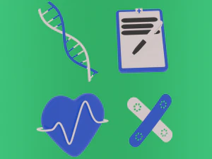 medicine icons 3D Model