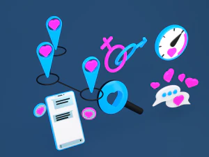 dating icons 3D Model