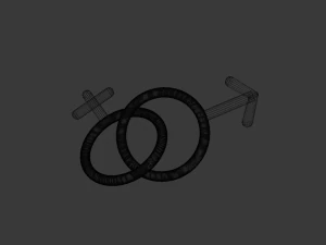 dating icons 3D Model