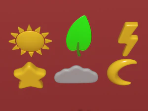 icons 3D Model