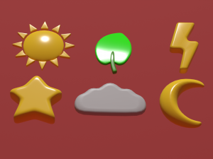 icons 3D-Modell