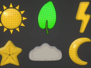 icons 3D Model