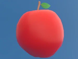 Icons fruit 3D Model