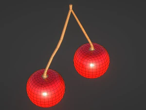Icons fruit 3D Model