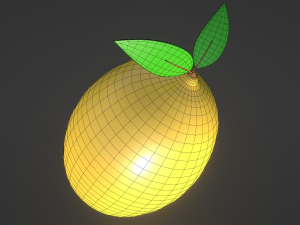 Icons fruit Modelo 3D