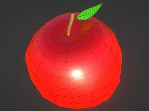 Icons fruit 3D Model
