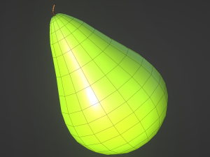Icons fruit Modelo 3D