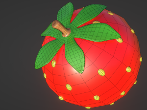 Icons fruit Modelo 3D