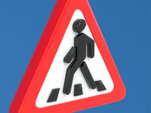 Road signs 3D Model