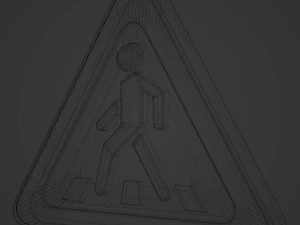 Road signs 3D Model