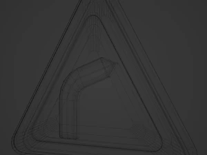 Road signs 3D Model