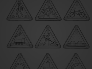 Road signs Modelo 3D