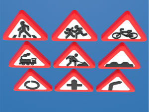Road signs Modelo 3D