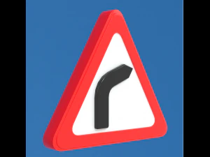 Road signs 3D Model