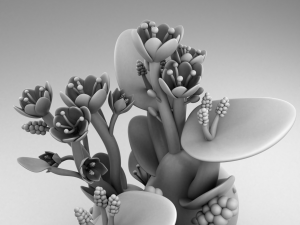 decorate plant 3d print model Model Cetak 3D