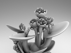 decorate plant 3d print model Model Cetak 3D