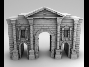 hadrian arch 3d print model 3D Print Model