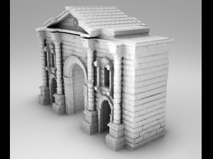 hadrian arch 3d print model 3D Принт Модель