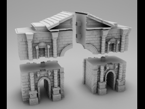 hadrian arch 3d print model 3D Принт Модель
