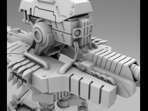 stationary laser turret 3d print model 3D Baskı Modeli