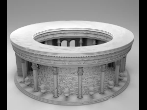 roman pool 3d print model 3D Print Model