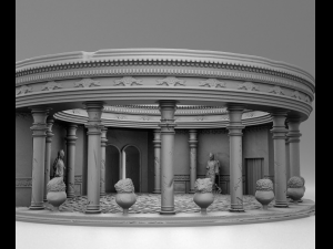 roman pool 3d print model Modèles 3D en vedette