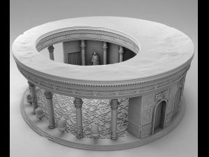 roman pool 3d print model Modèles 3D en vedette