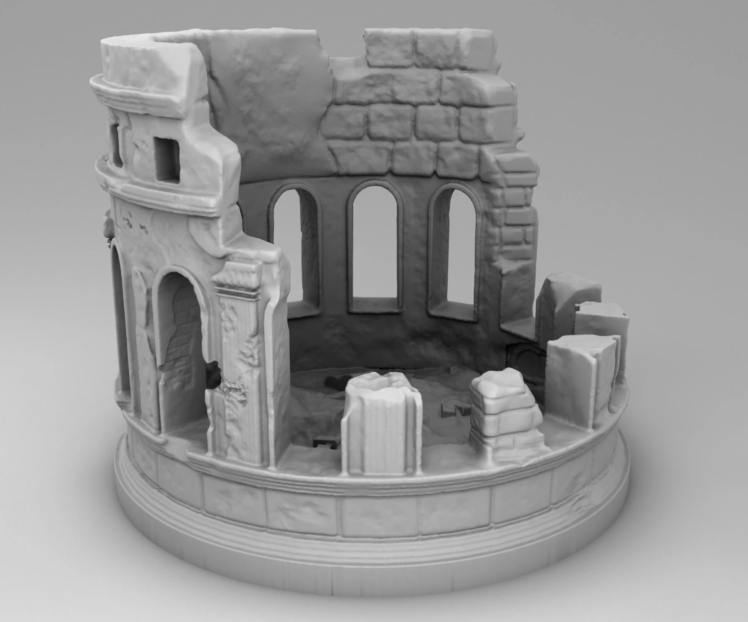 leptis-magna libya 3D Print Model .c4d .max .obj .3ds .fbx .stl .blend 