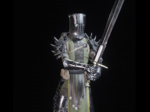 crusader knight 3D Model