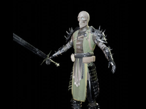 crusader knight 3D Model