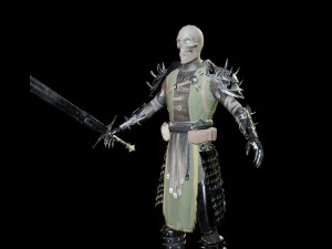 crusader knight 3D Model