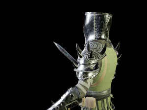 crusader knight 3D Model