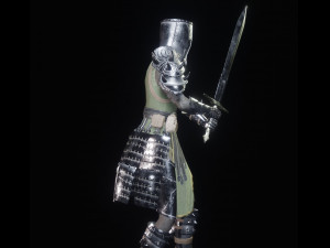 crusader knight 3D Model