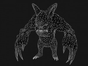 mole mutant Modello 3D