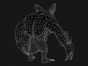 mole mutant Modello 3D