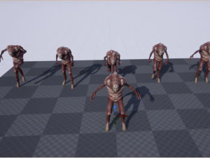 faces mutant 3D Model