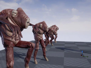 faces mutant 3D Model
