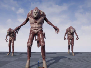 faces mutant 3D Model