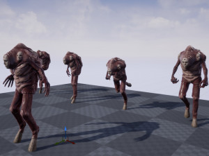 faces mutant 3D Model