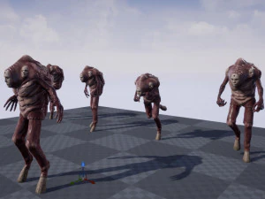faces mutant 3D Model