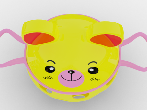 baby rattle toy bear Modèle 3D