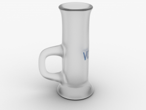 glass for vodka 3D 모델
