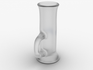 glass for vodka 3D 모델