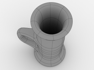glass for vodka 3D 모델