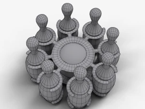 baby bowling set toy 3D Model